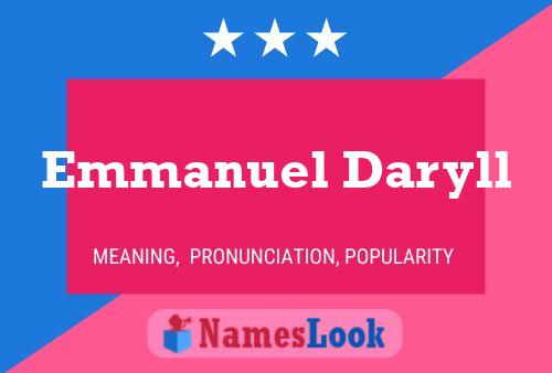 ملصق اسم Emmanuel Daryll