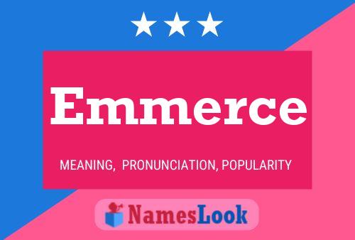 ملصق اسم Emmerce