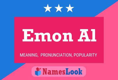 ملصق اسم Emon Al