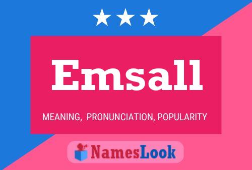 ملصق اسم Emsall