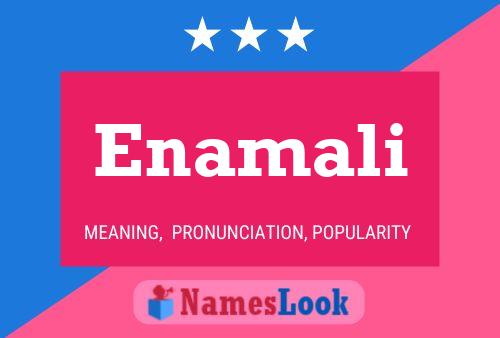 ملصق اسم Enamali