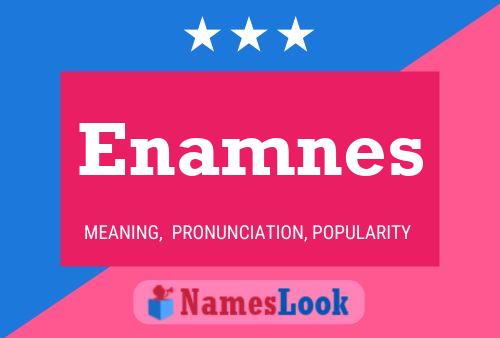 ملصق اسم Enamnes