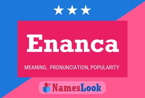 ملصق اسم Enanca