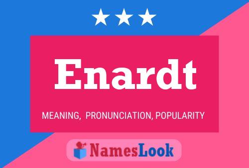 ملصق اسم Enardt