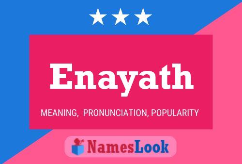 ملصق اسم Enayath