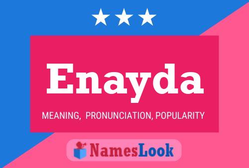 ملصق اسم Enayda