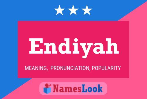 ملصق اسم Endiyah