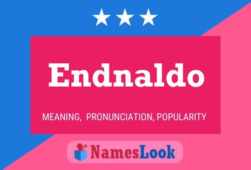 ملصق اسم Endnaldo