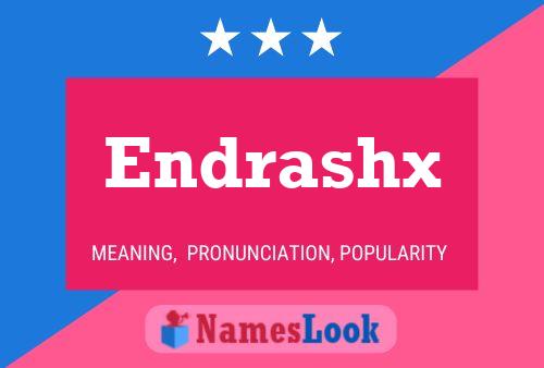 ملصق اسم Endrashx