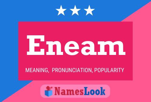 ملصق اسم Eneam