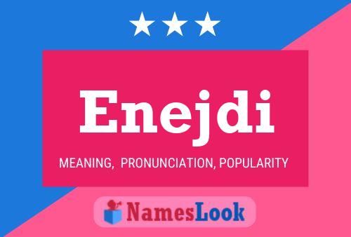 ملصق اسم Enejdi