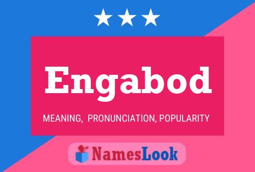 ملصق اسم Engabod