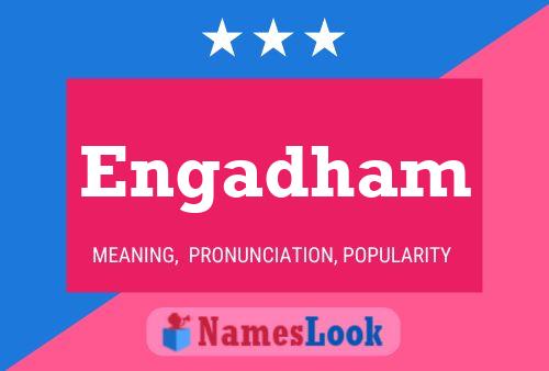 ملصق اسم Engadham