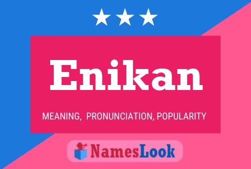 ملصق اسم Enikan