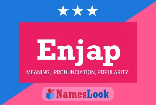 ملصق اسم Enjap