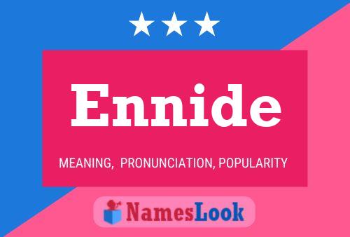 ملصق اسم Ennide