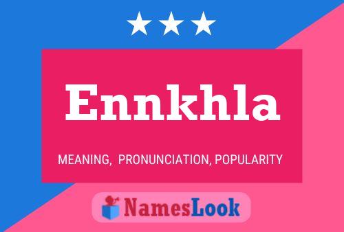 ملصق اسم Ennkhla