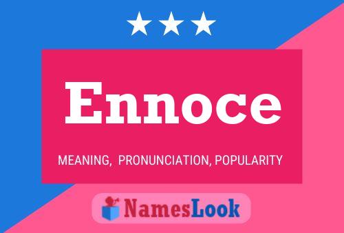 ملصق اسم Ennoce