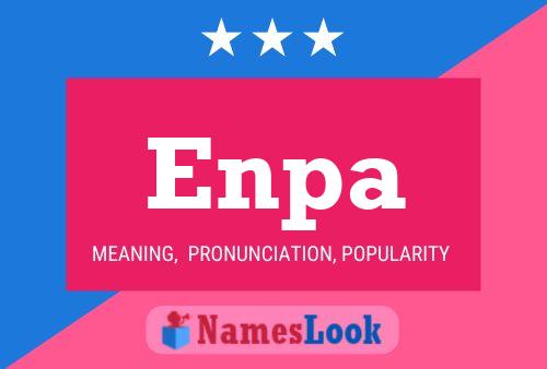 ملصق اسم Enpa