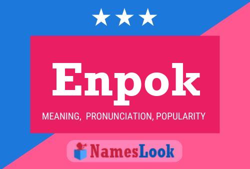 ملصق اسم Enpok