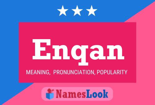 ملصق اسم Enqan