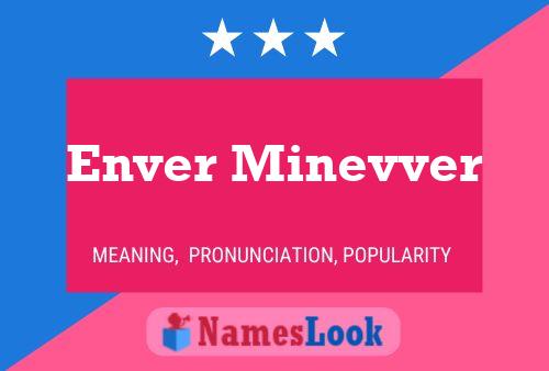 ملصق اسم Enver Minevver