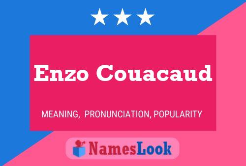 ملصق اسم Enzo Couacaud