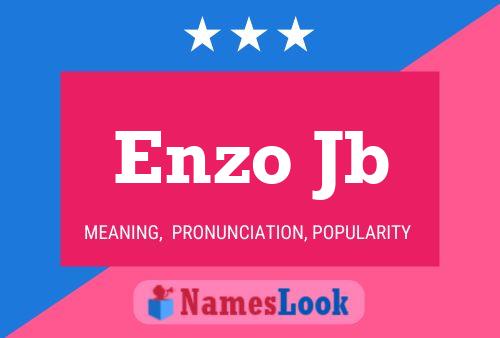 ملصق اسم Enzo Jb