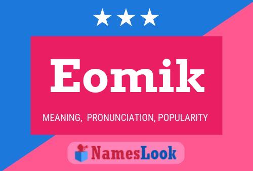 ملصق اسم Eomik