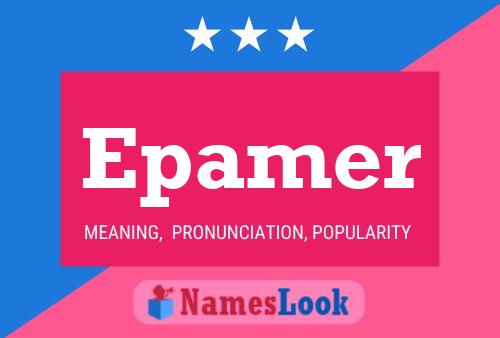 ملصق اسم Epamer