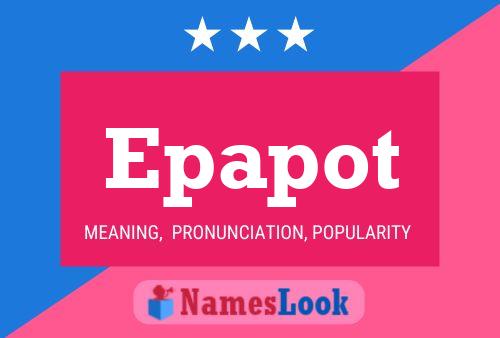 ملصق اسم Epapot