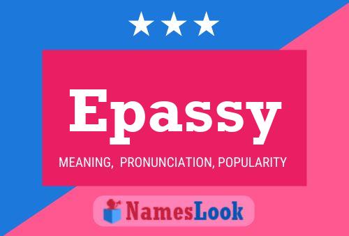 ملصق اسم Epassy