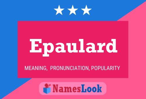 ملصق اسم Epaulard