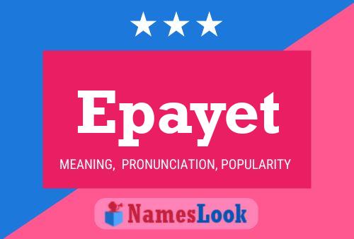 ملصق اسم Epayet