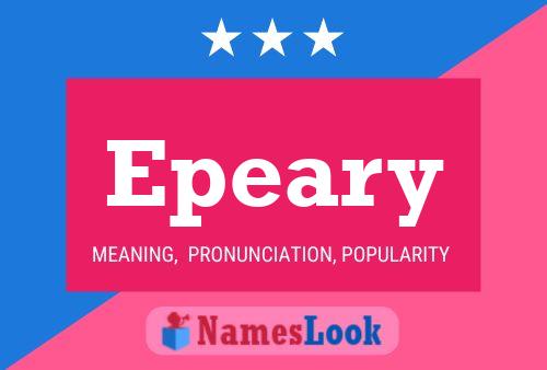 ملصق اسم Epeary