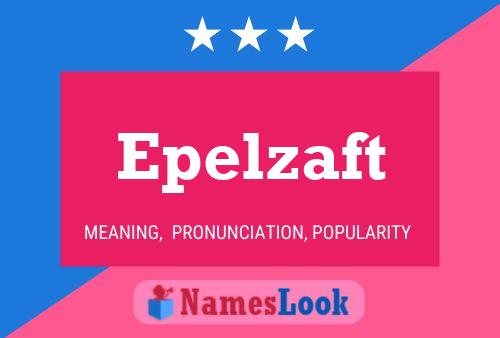 ملصق اسم Epelzaft