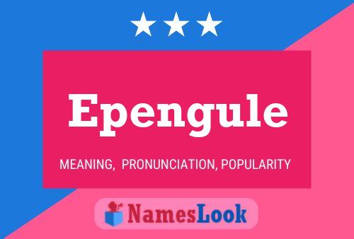 ملصق اسم Epengule