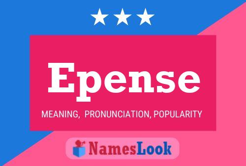 ملصق اسم Epense