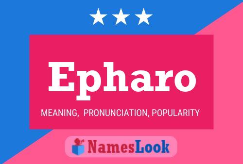 ملصق اسم Epharo