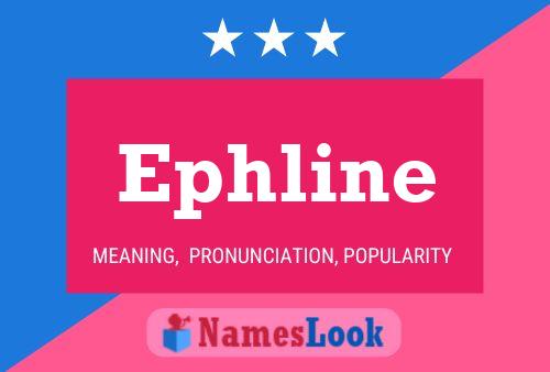 ملصق اسم Ephline