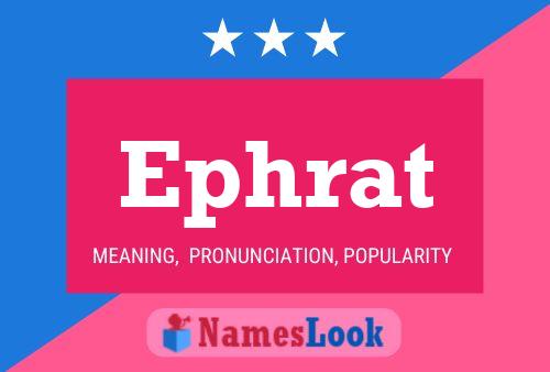 ملصق اسم Ephrat