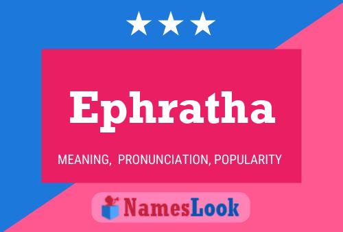 ملصق اسم Ephratha