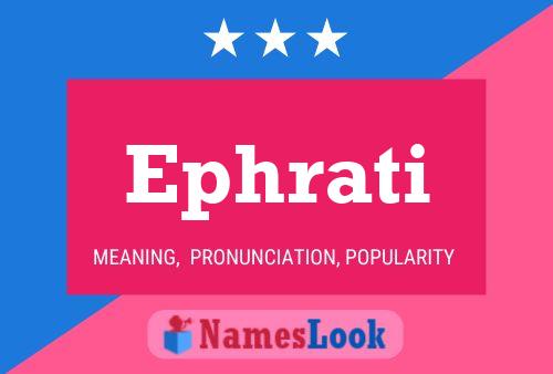 ملصق اسم Ephrati