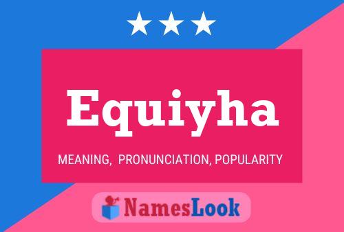 ملصق اسم Equiyha