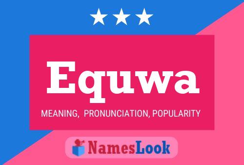 ملصق اسم Equwa