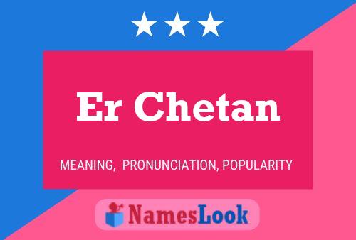 ملصق اسم Er Chetan