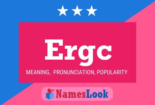 ملصق اسم Ergc