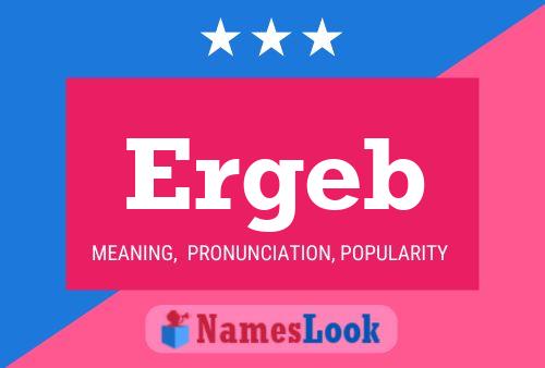 ملصق اسم Ergeb