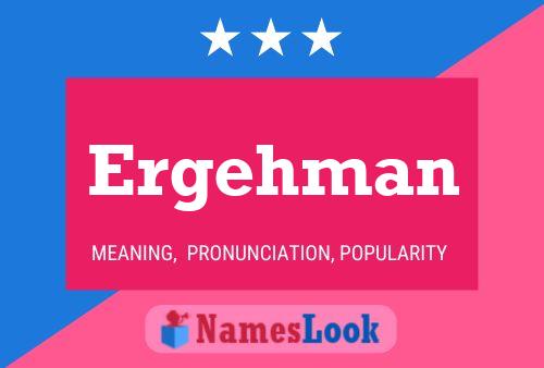 ملصق اسم Ergehman