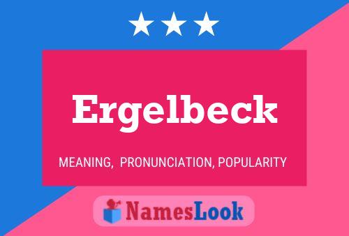 ملصق اسم Ergelbeck